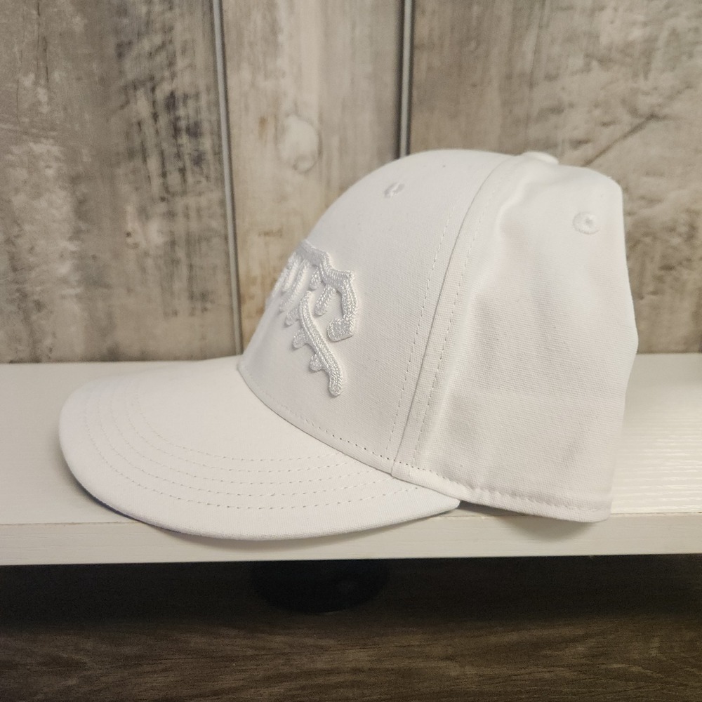 Sun Day Red x Tiger Wood Jupiter Chain Stitch 6 Panel Snapback White NWT *Read - Picture 3 of 10